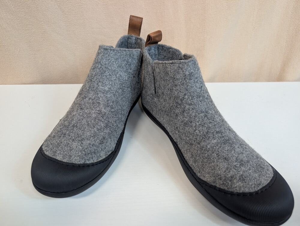 Greys Wool Outdoors Slipper Boot Men's Size 12 Gray Made in Portugal (1147)